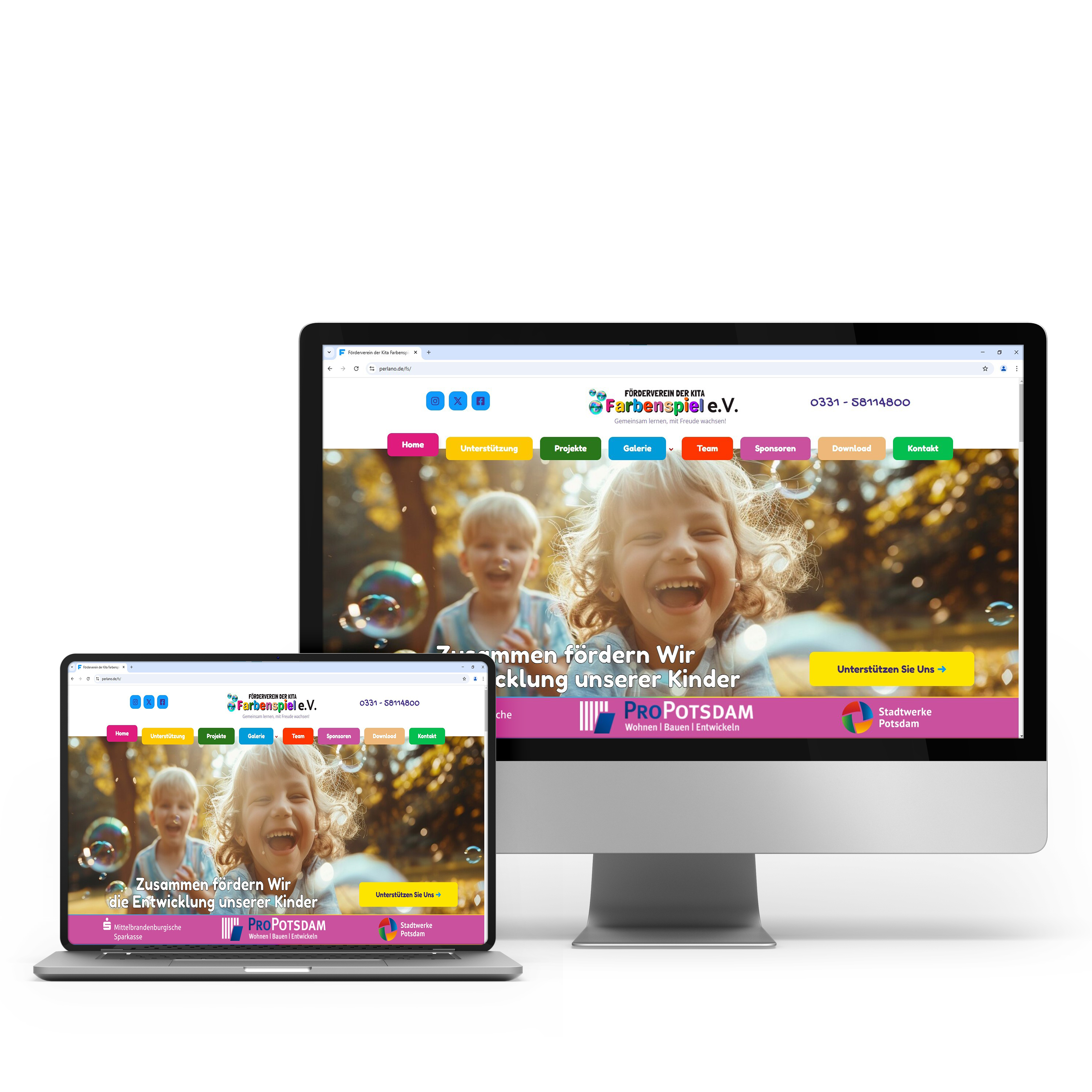 Farbenspiel Webseiten Referenz